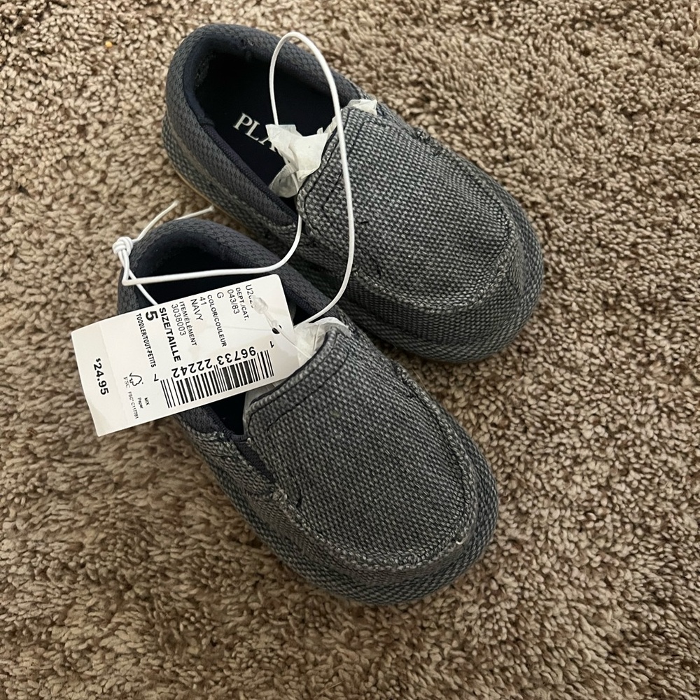 The Children's Place Gray Moccasins Casual Slip-On